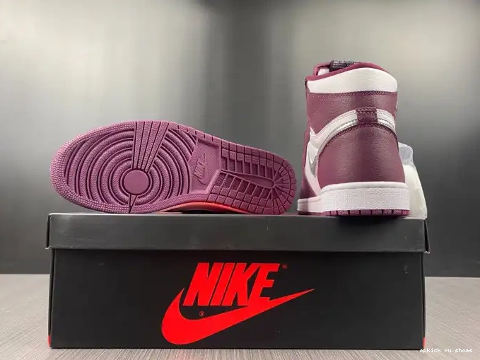 Rep OG Jordan 1 Bordeaux High Air 555088-611 0607